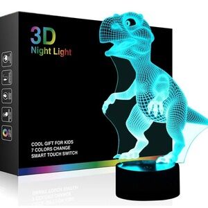 3D Dinosaur Night Light